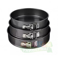 Антипригарные формы для выпечки 3 размера 24/26/28 см Round Shape Cake Mould