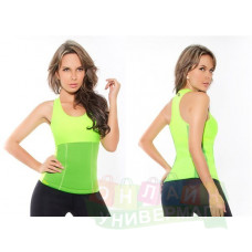Майка для похудения Hot Shapers (Хот Шейперс) зеленая